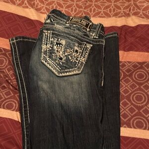 Miss me dark wash jeans